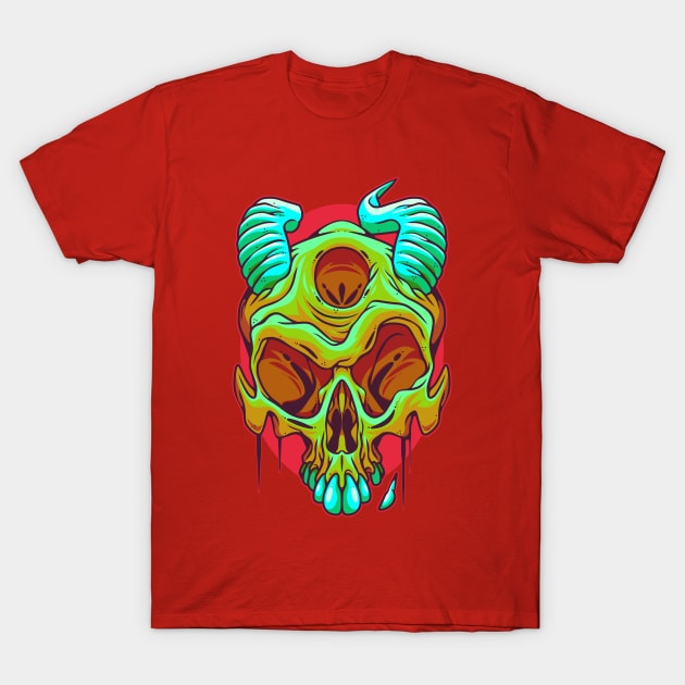 Fiendish Brainpan T-Shirt by ArtisticDyslexia